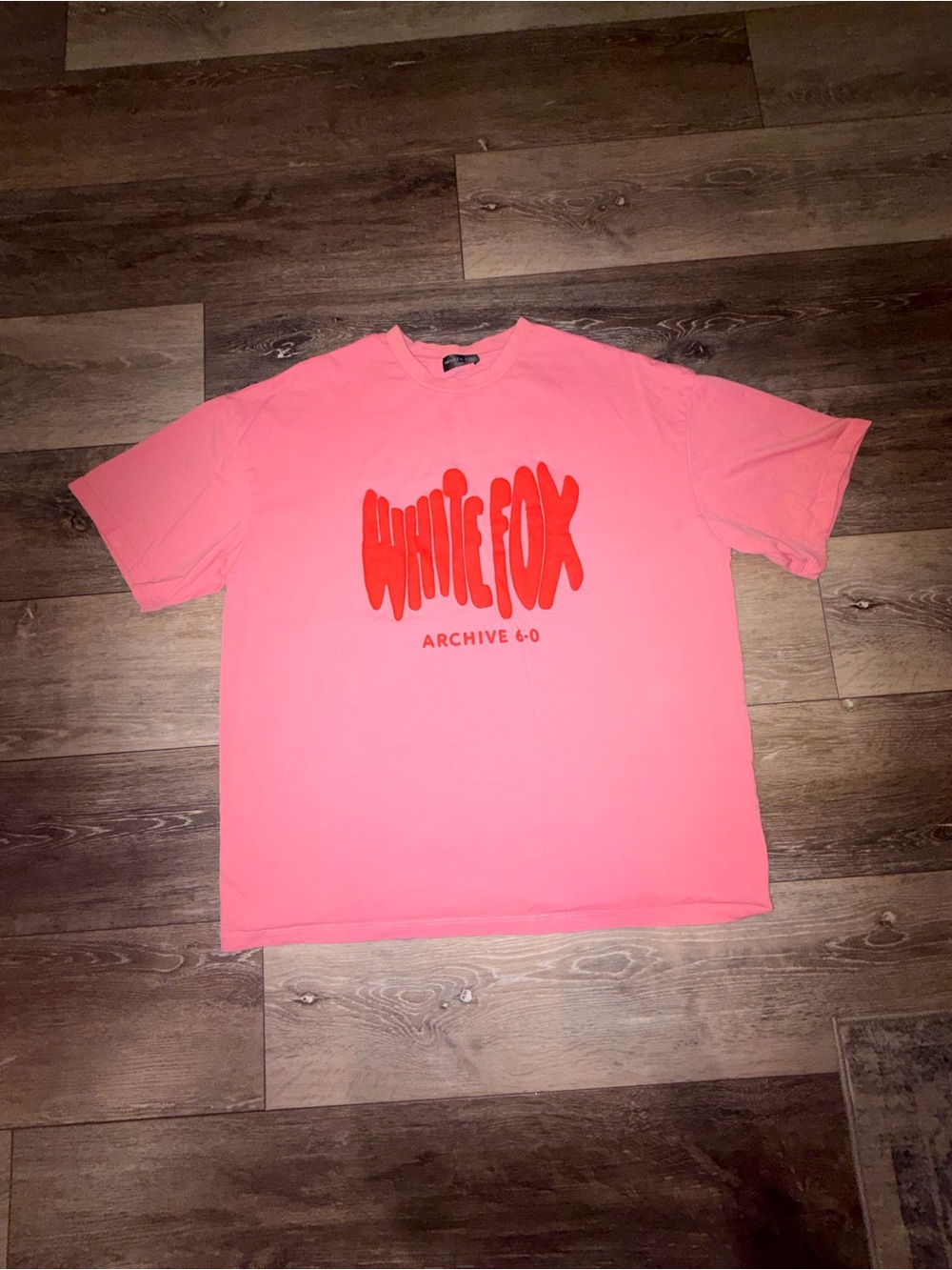 White Fox Boutique Pink Short Sleeve Graphic Tee